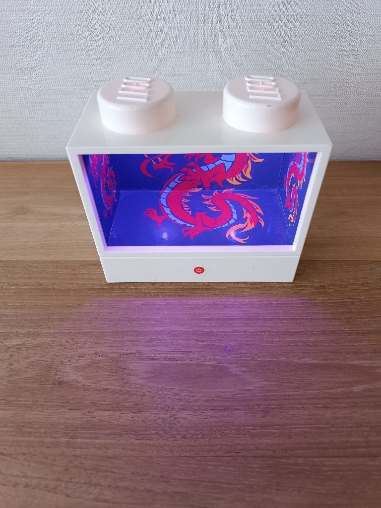 Witte LEGOBOX met verschillende soorten verlichting, Lego, Nieuw, Ophalen of Verzenden, Compleet