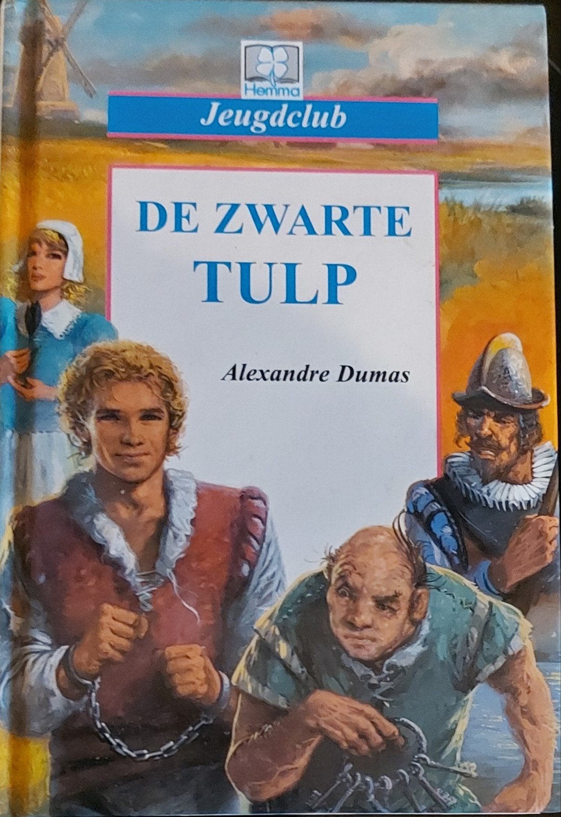 Boek - De zwarte tulip, Ophalen of Verzenden