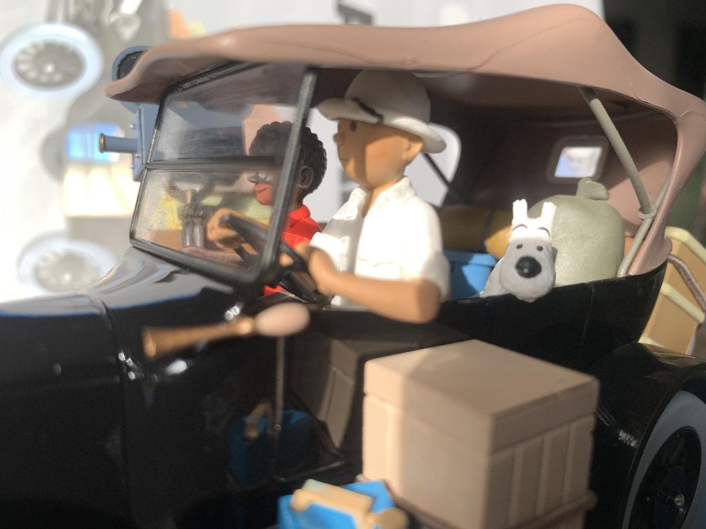 TINTIN AU CONGO, Collections, Enlèvement ou Envoi, Tintin, Comme neuf, Statue ou Figurine