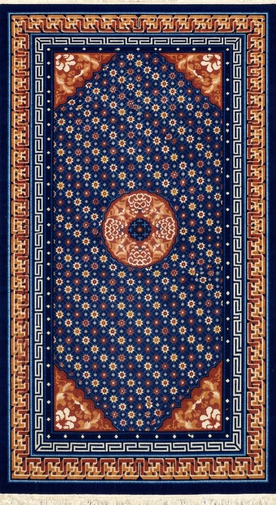 Antiek  Beijing vloerkleed China vloerkleed: 1,20 x 2,15 M, Verzenden