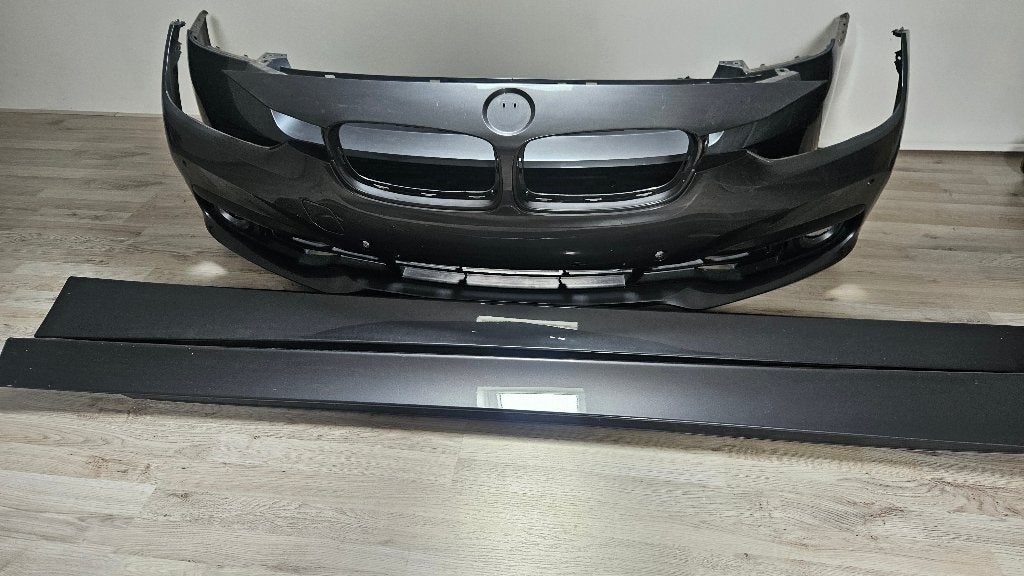 Bmw f30 voor en achter bumpers en zijskirts, Auto-onderdelen, Ophalen, Gebruikt, Voor, Bumper