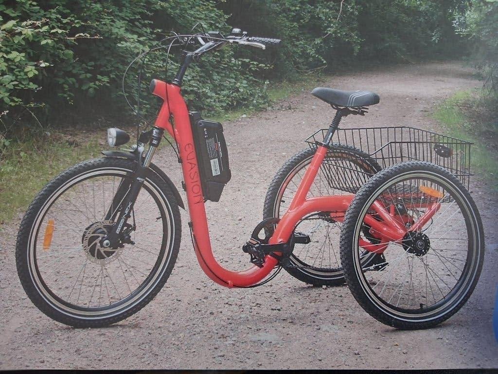 Tricycle électrique DAMIUS ÉVASION 20" Cadre Séparable Prem., Vélos & Vélomoteurs, Vélos | Tricycles, Enlèvement, Comme neuf, Frein à disque