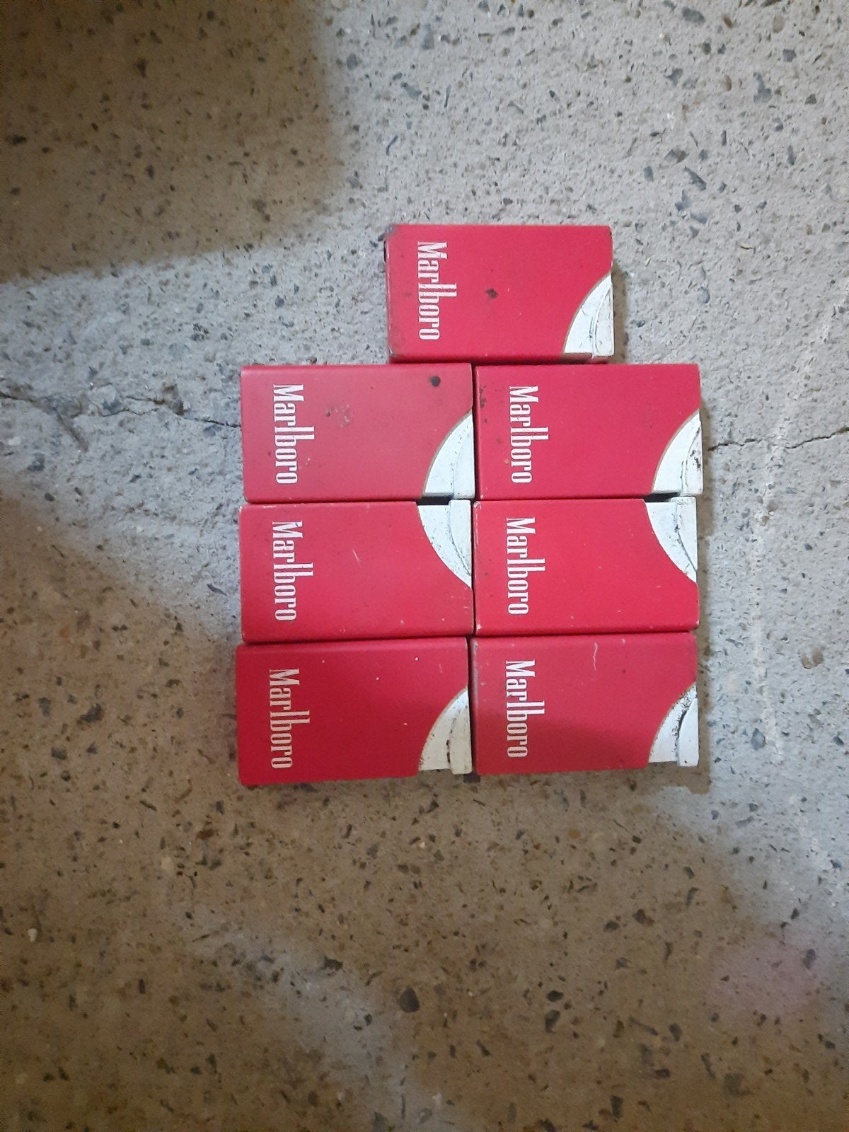 7 briquets Marlboro. Rechargeables. Ils sont vides maintenan, Enlèvement ou Envoi, Comme neuf, Briquet