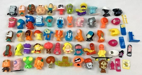Gogo's Crazy Bones Figuren Verzameling Partij Vintage 50st, Verzamelen, Verzenden, Zo goed als nieuw