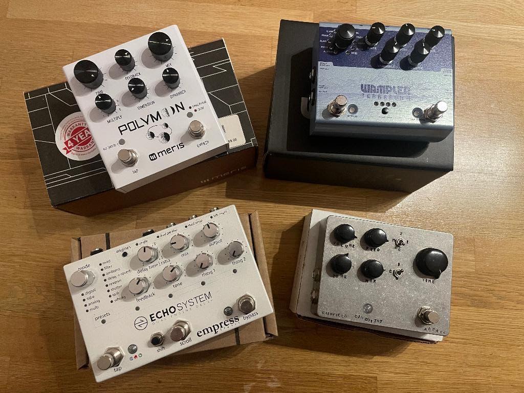 Verschillende pedalen (Fairfield, Empress, Meris, Wampler), Muziek en Instrumenten, Effecten, Ophalen of Verzenden, Zo goed als nieuw