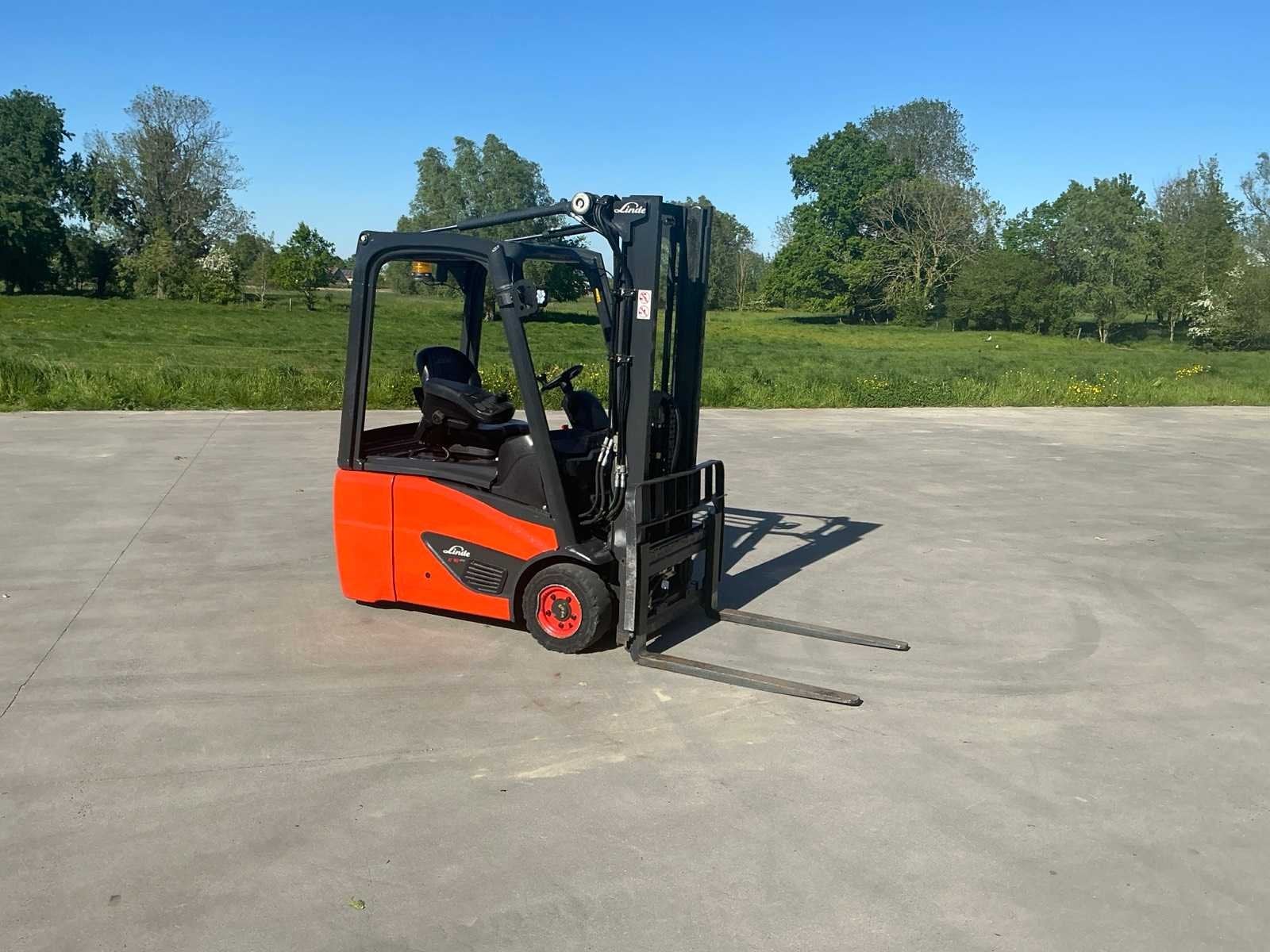 Linde E16C-02 2017 Forklift, Électrique, Chariot élévateur, Linde
