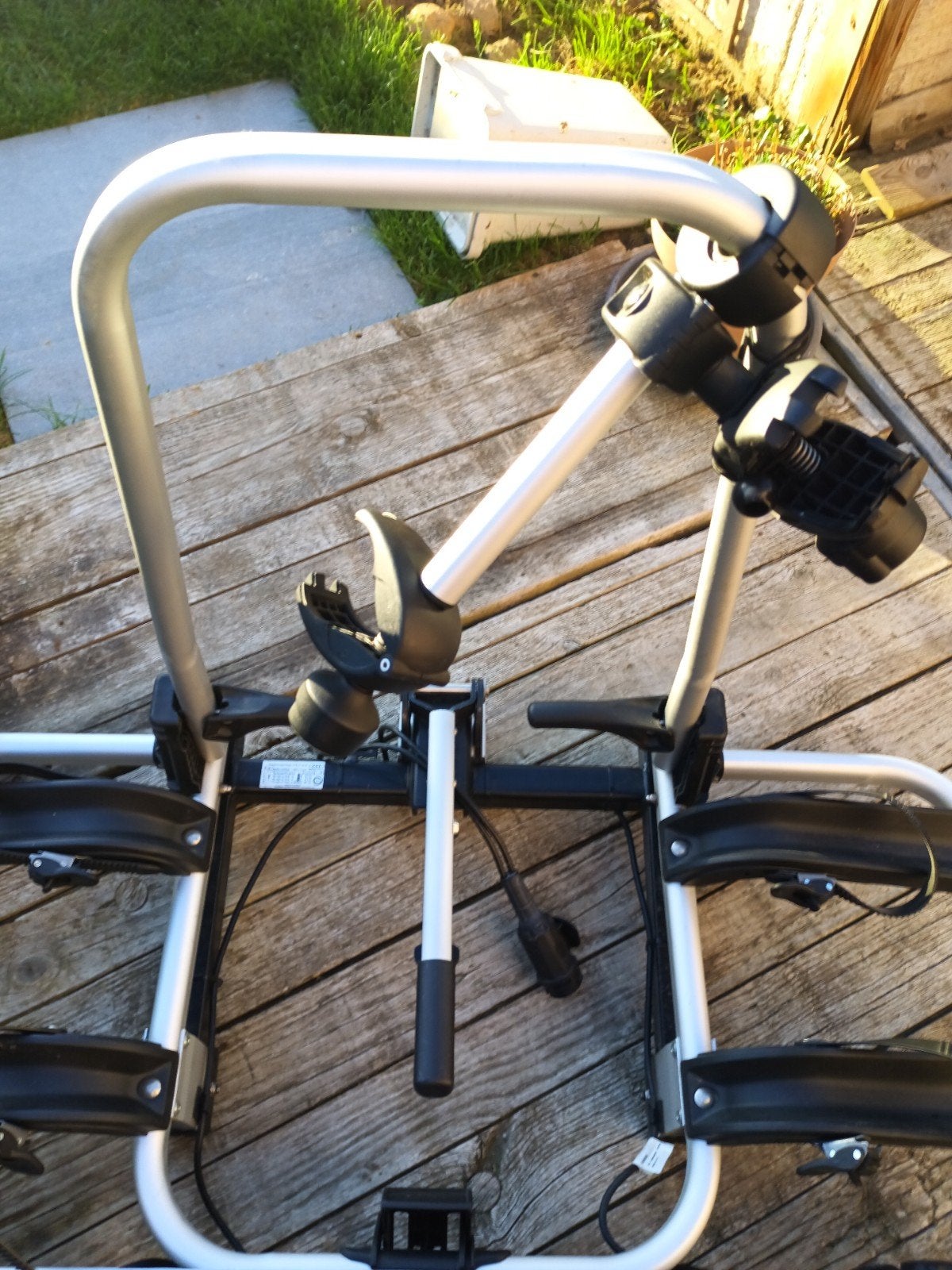 porte 2 vélos ju, Enlèvement