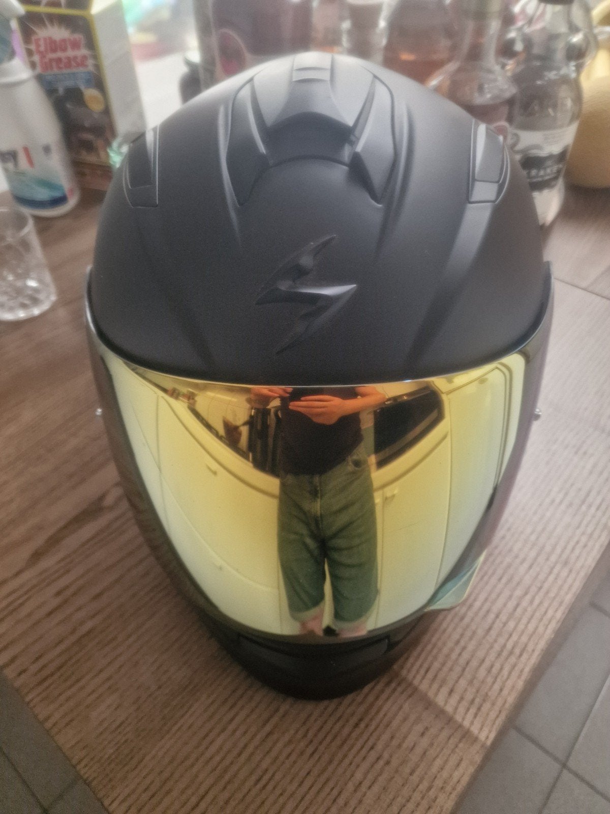 Scarpion Exo 491 met Cardo, Motos, Vêtements | Casques de moto, Hommes, Casque intégral, XL, Seconde main, Enlèvement
