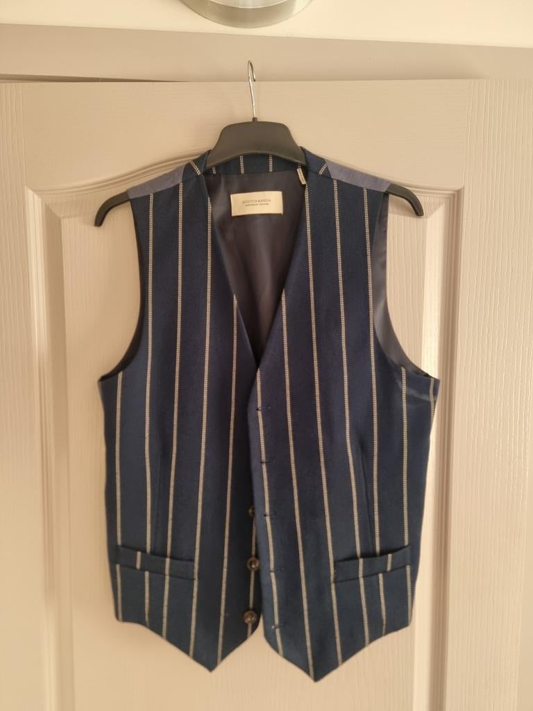 Veste Scotch & Soda, Enlèvement ou Envoi, Porté, Bleu, Taille 48/50 (M)