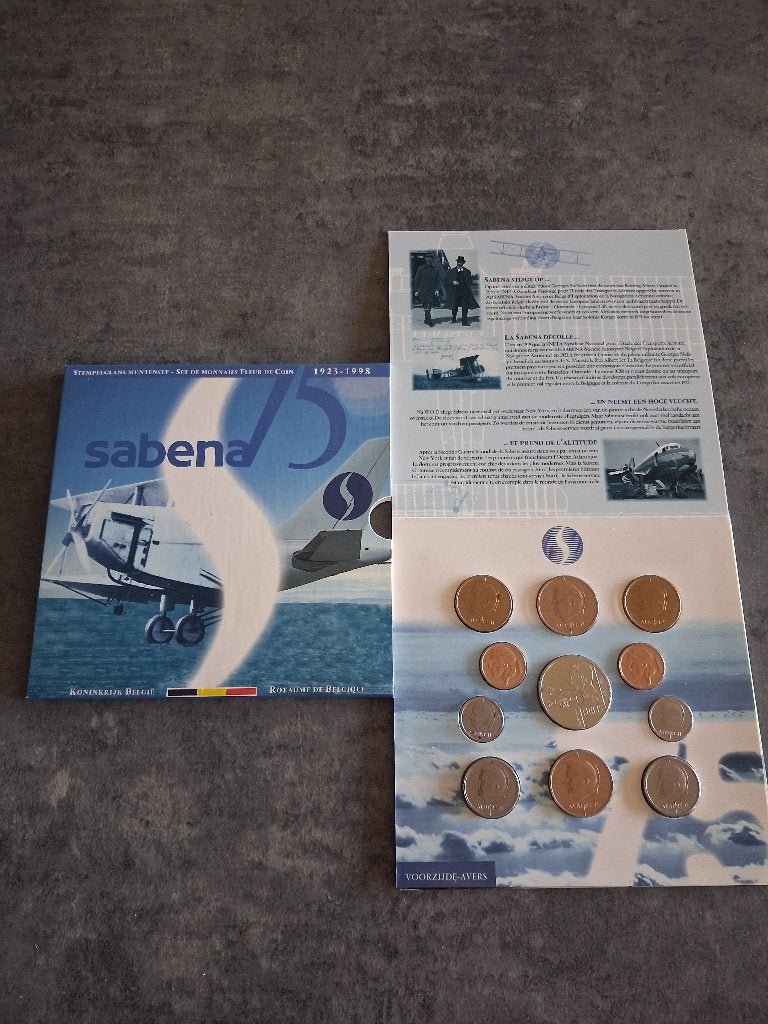 Set FDC Belgique 1998, Enlèvement