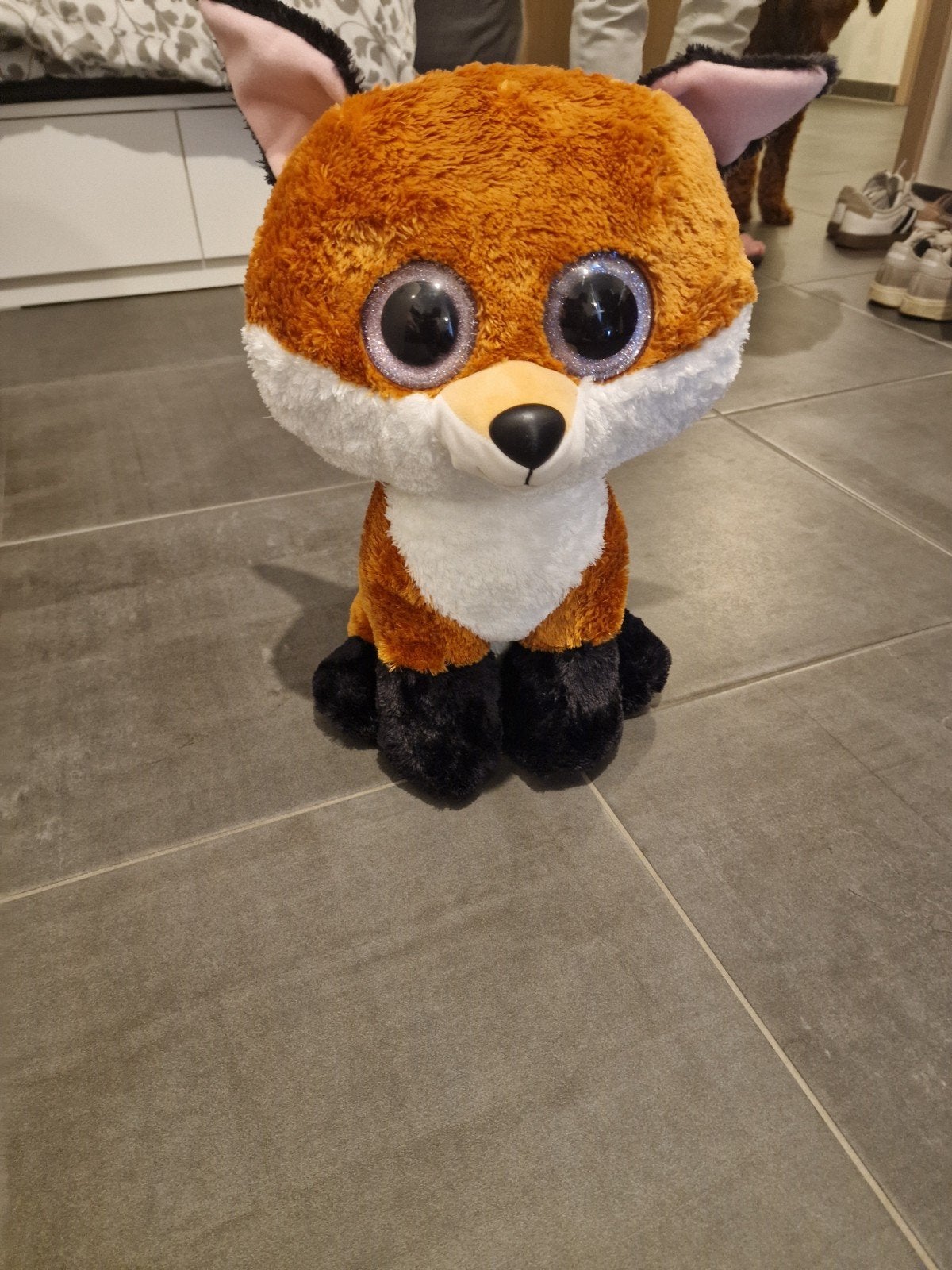 knuffel  vos ty, Ophalen, Vos, Ty