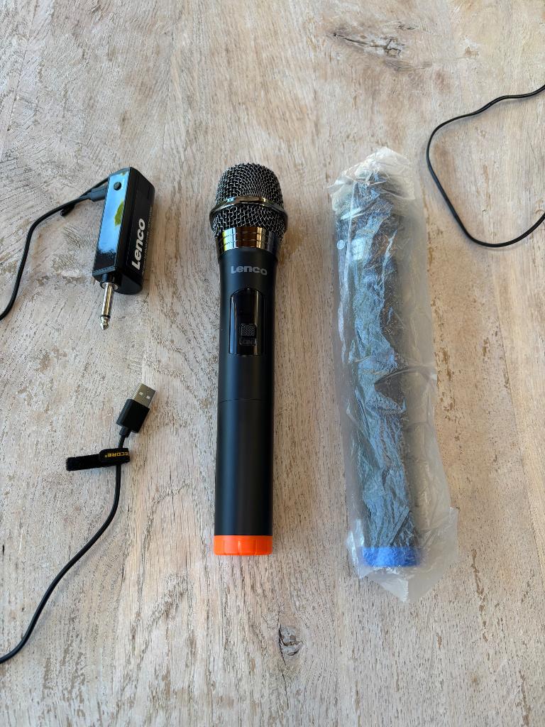 LENCO microfoon draadloos, Muziek en Instrumenten, Microfoons, Ophalen, Draadloos