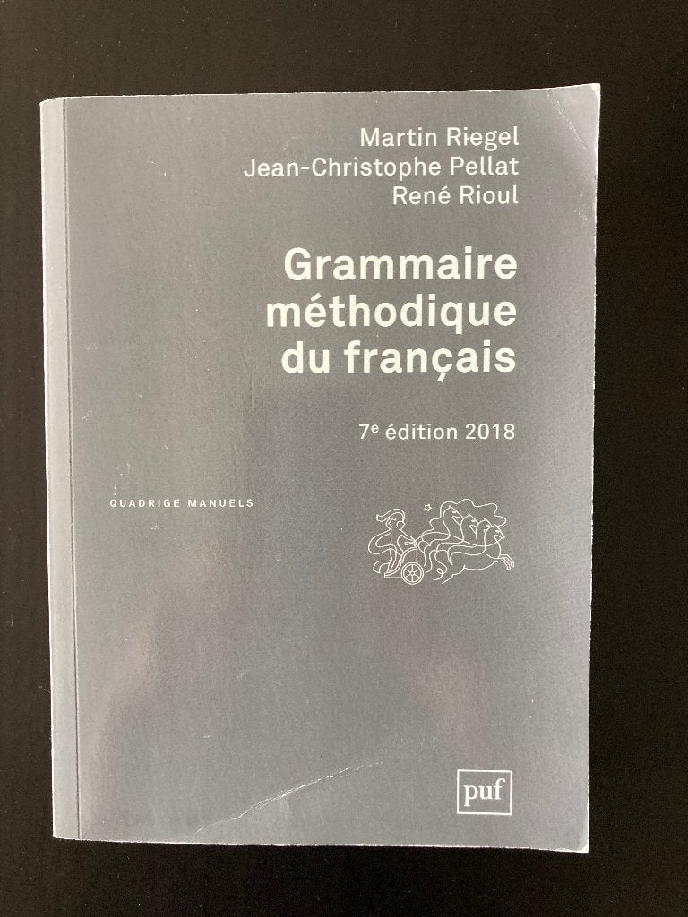 Grammaire méthodique du français, Ophalen