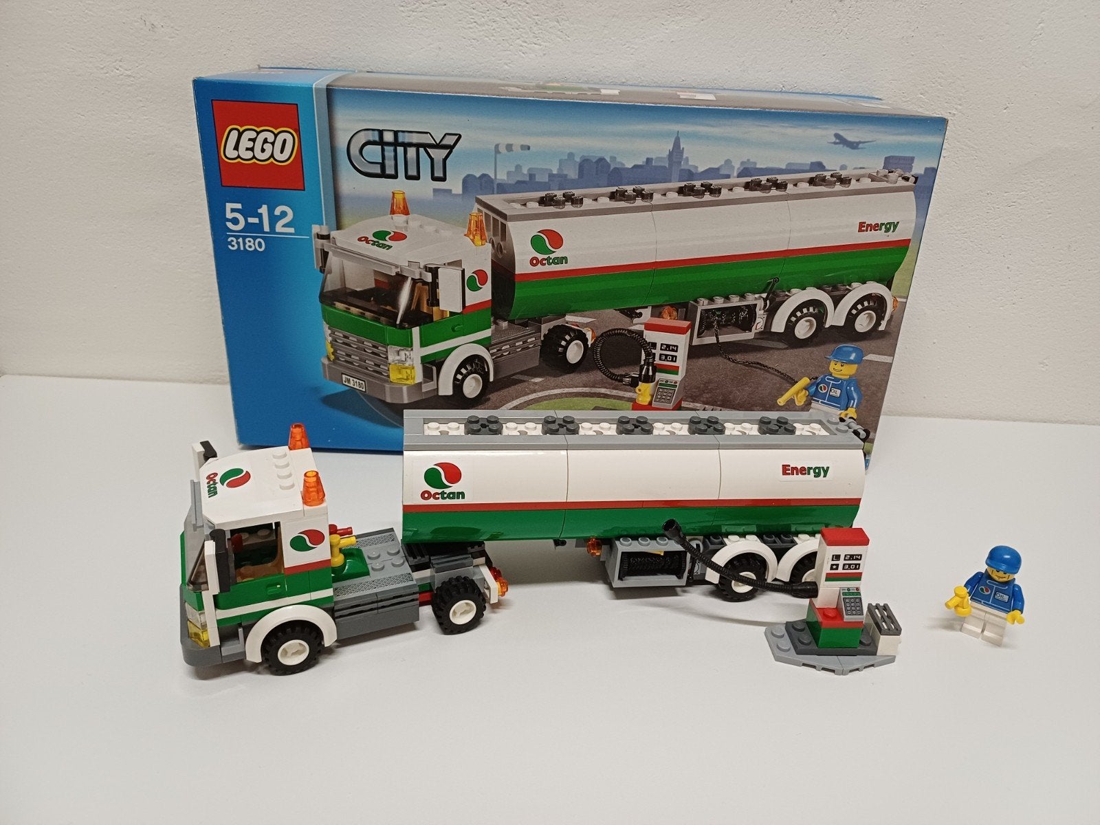 Lego City Tankwagen - 3180, Ophalen, City, Lego, Zo goed als nieuw