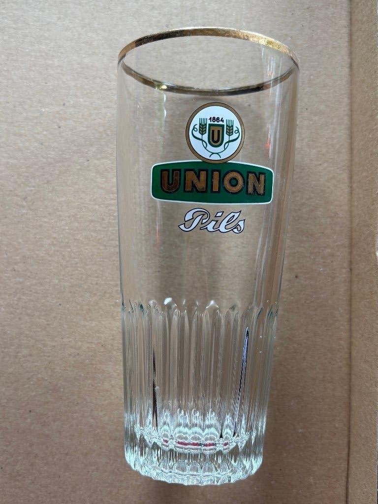 Union Pils (Union, Jumet), Collections, Enlèvement ou Envoi, Comme neuf, Verre ou Verres, Autres marques
