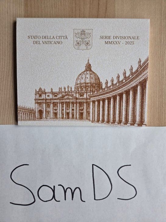 BU jaarset 2025 Vaticaan, Ophalen of Verzenden, Vaticaanstad, Setje