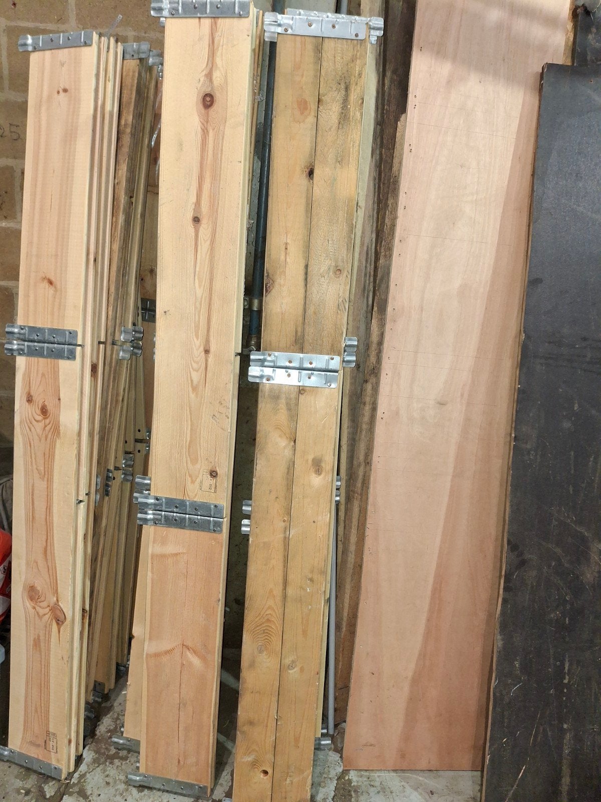 Houten opzetranden, Doe-het-zelf en Bouw, Hout en Planken, Ophalen, Zo goed als nieuw