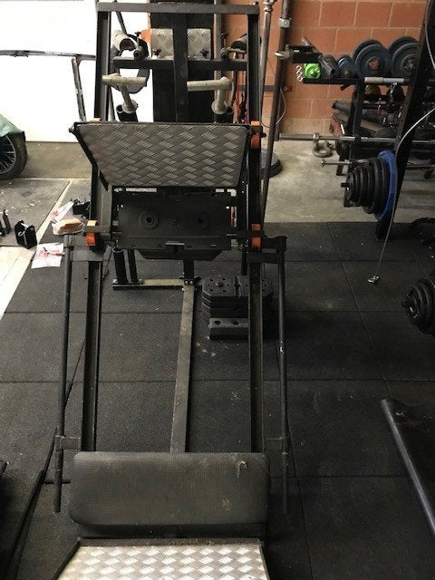 machine fitness legpress et chaises romaine, Sports & Fitness, Enlèvement, Utilisé, Bras, Autres types