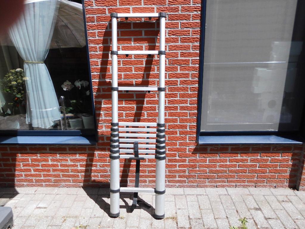 telescoopladder, Ophalen, Gebruikt, Ladder, Opvouwbaar of Inschuifbaar
