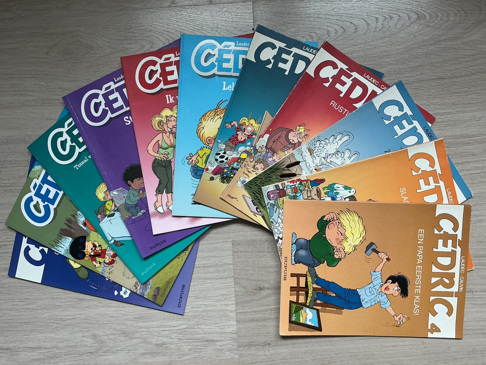 Strips Cédric, Ophalen, Gelezen