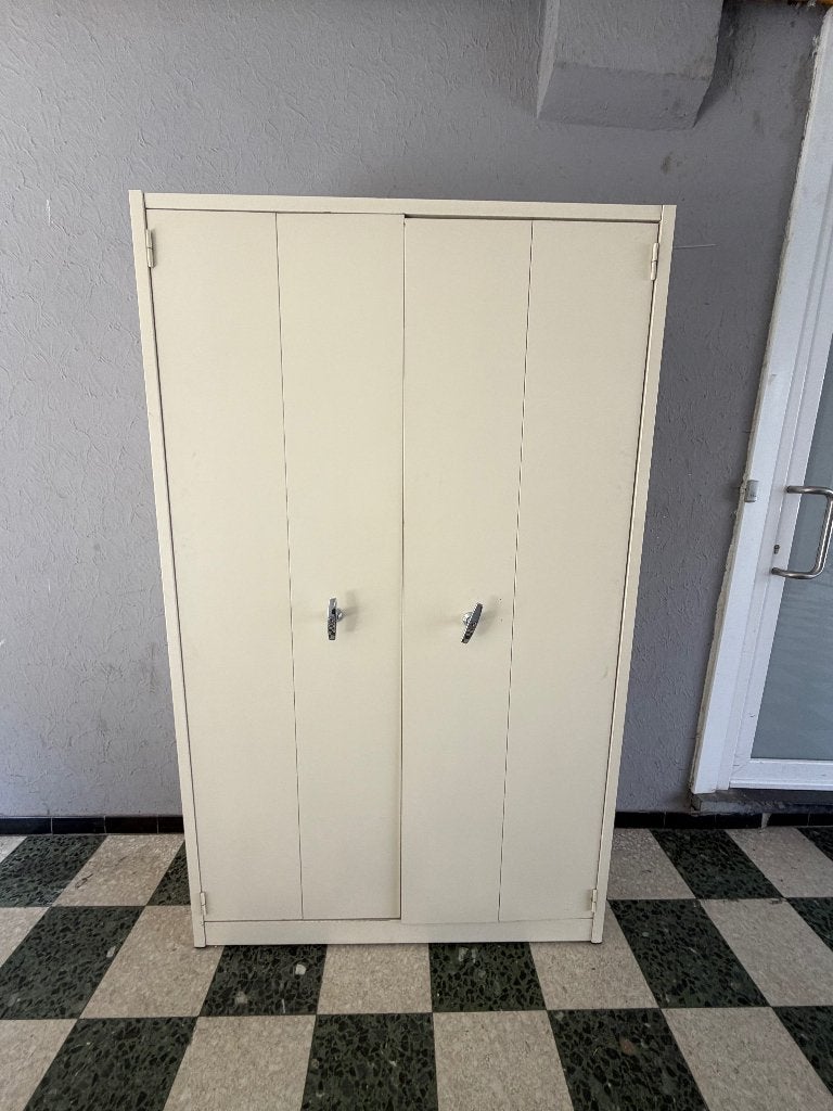 Armoire métallique avec 5 étagères – 120 x 41 x 197 cm, Autres lieux, Enlèvement, Utilisé, Armoire