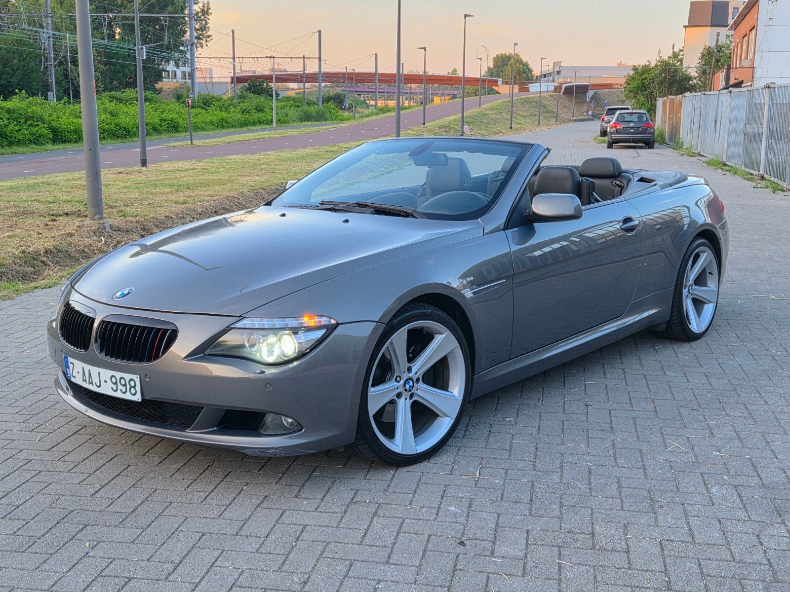 BMW 635D //CABRIO//  DIESEL, Automaat, 4 zetels, Achterwielaandrijving, Zwart