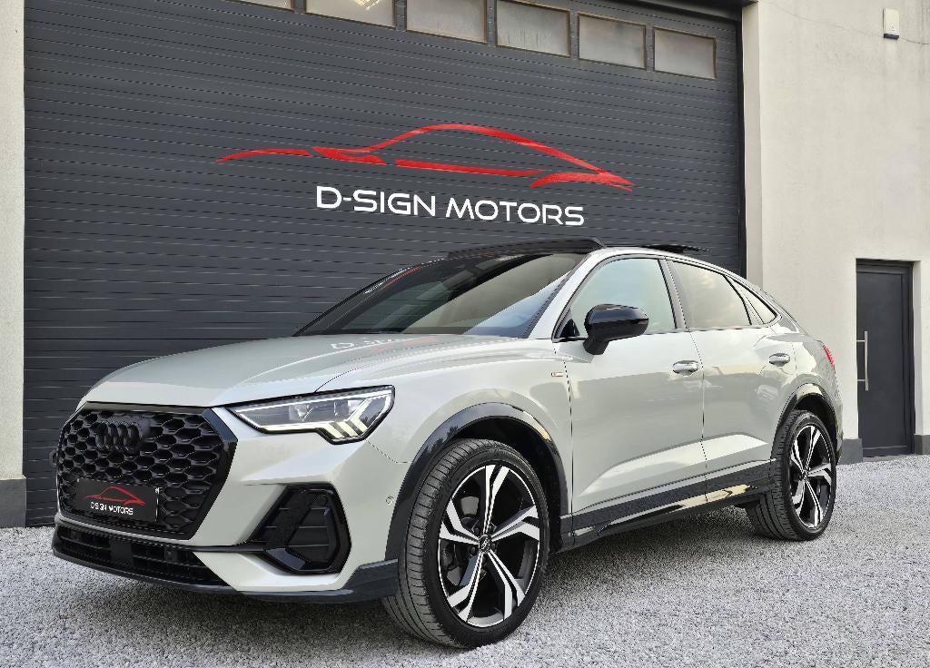 AUDI Q3 SPORTBACK 35 TFSI (150ch) S LINE 2020 153.694km, Cuir, Argent ou Gris, Achat, 139 g/km