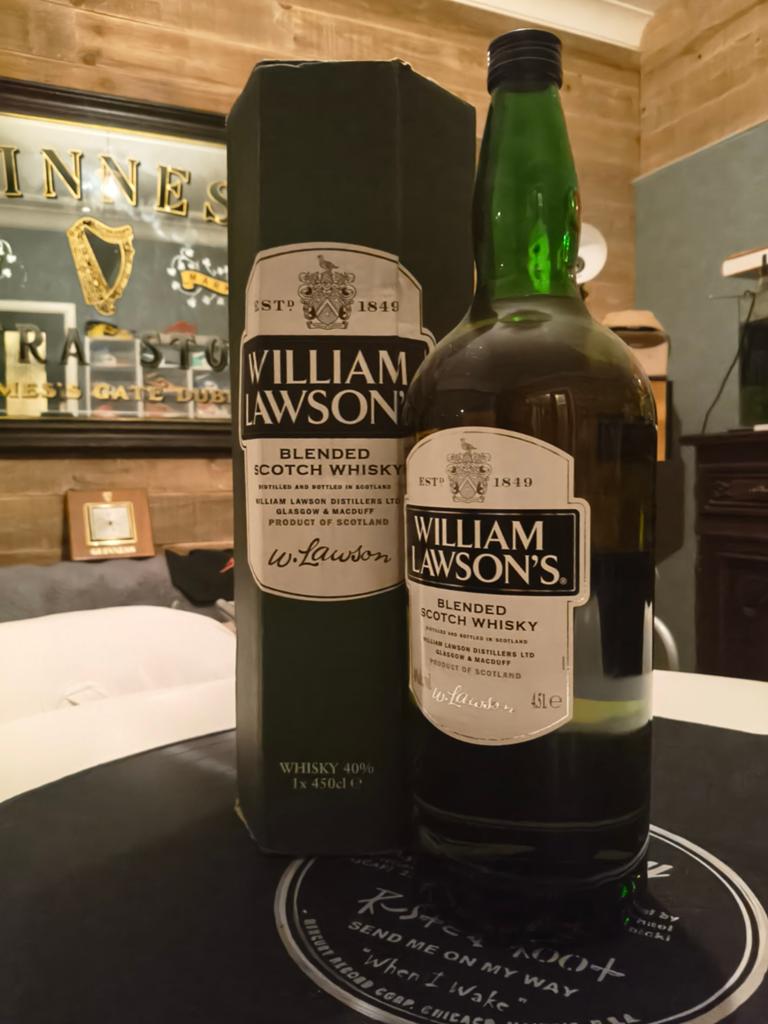William lawson's blender Scotch whisky 4,5Liter, Verzamelen, Ophalen of Verzenden