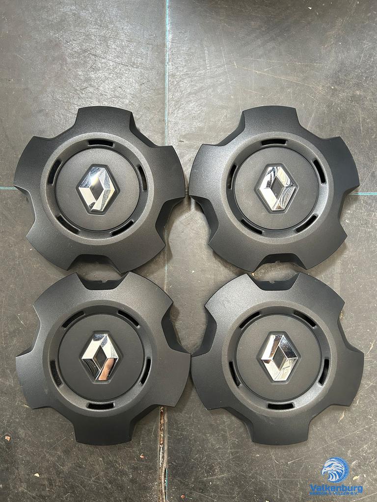 ORIGINELE Renault Trafic naafkap naafdop wieldop set zwart c, Gebruikt, -, Verzenden, -