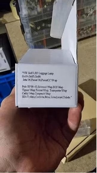 Éclairage plaque led vw - seat, Enlèvement ou Envoi, Neuf, Seat