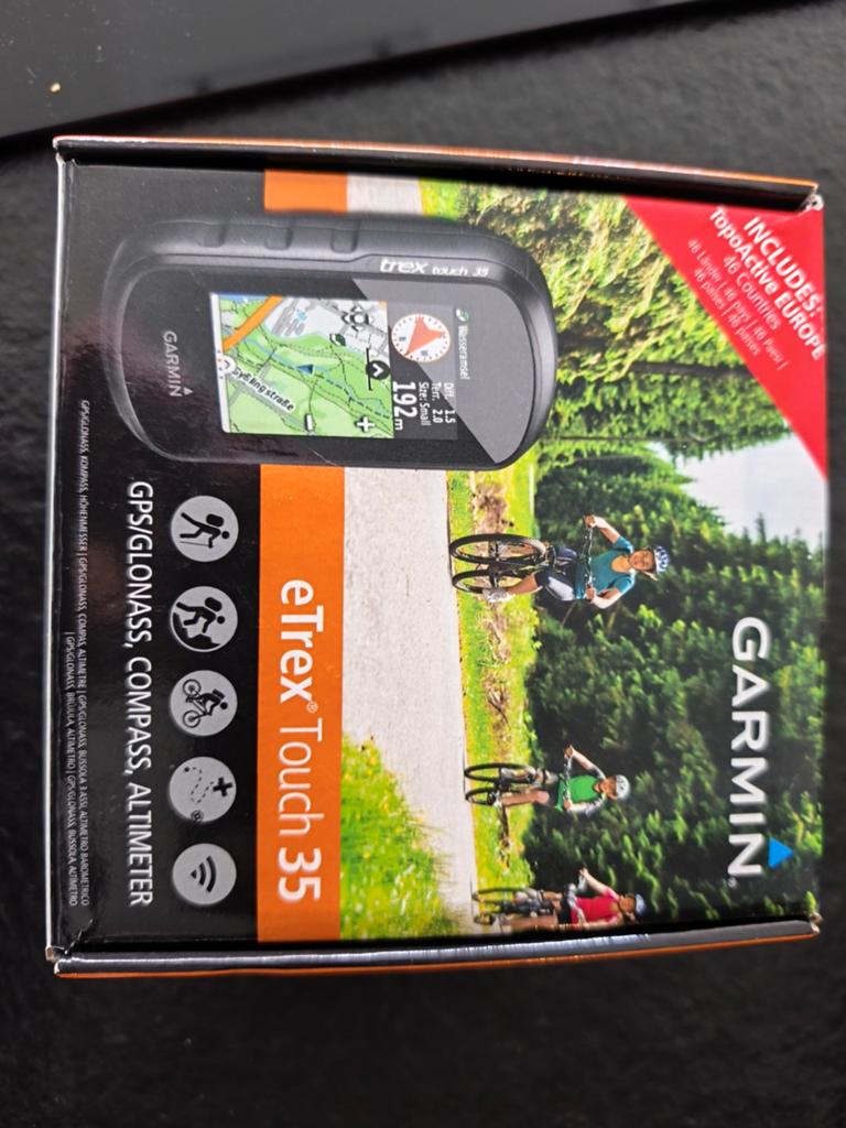 Garmin eTrex touch 35, Enlèvement