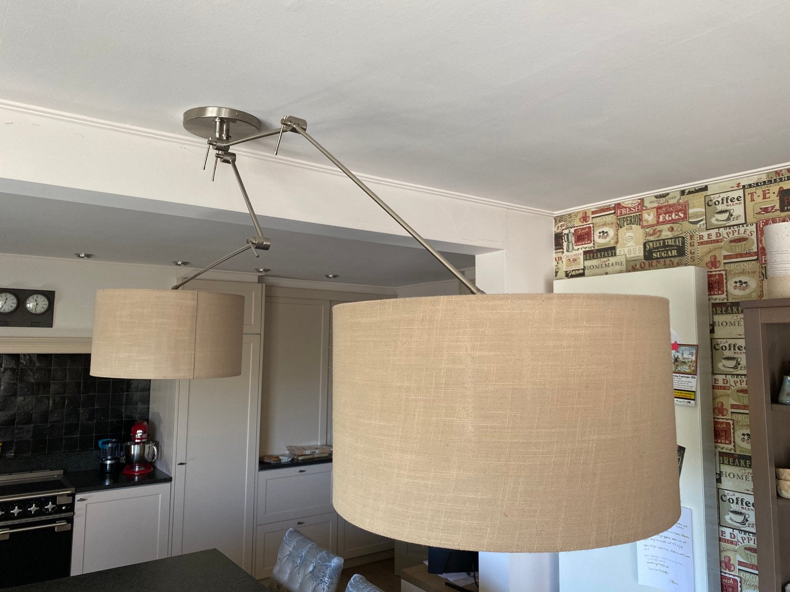 Verlichting, Gebruikt, Beige, 26 cm, 45 cm