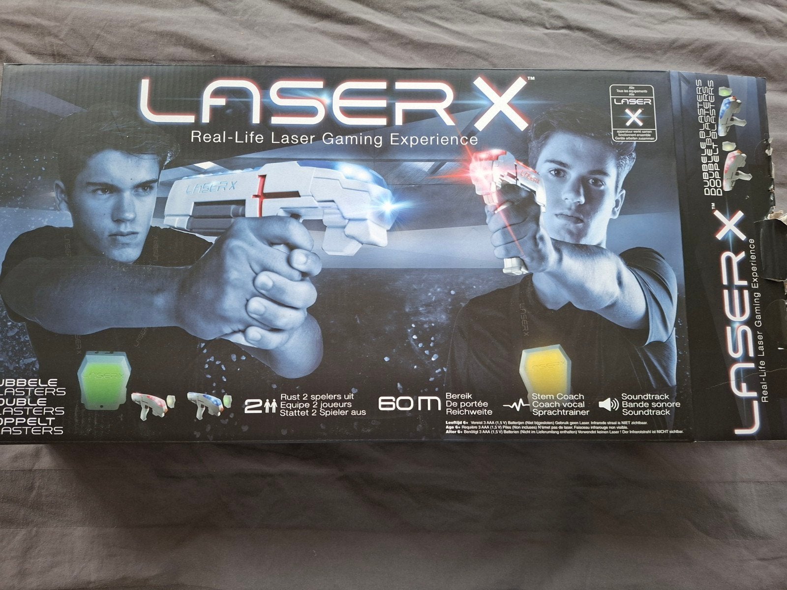Fusils laser x 2, Enlèvement