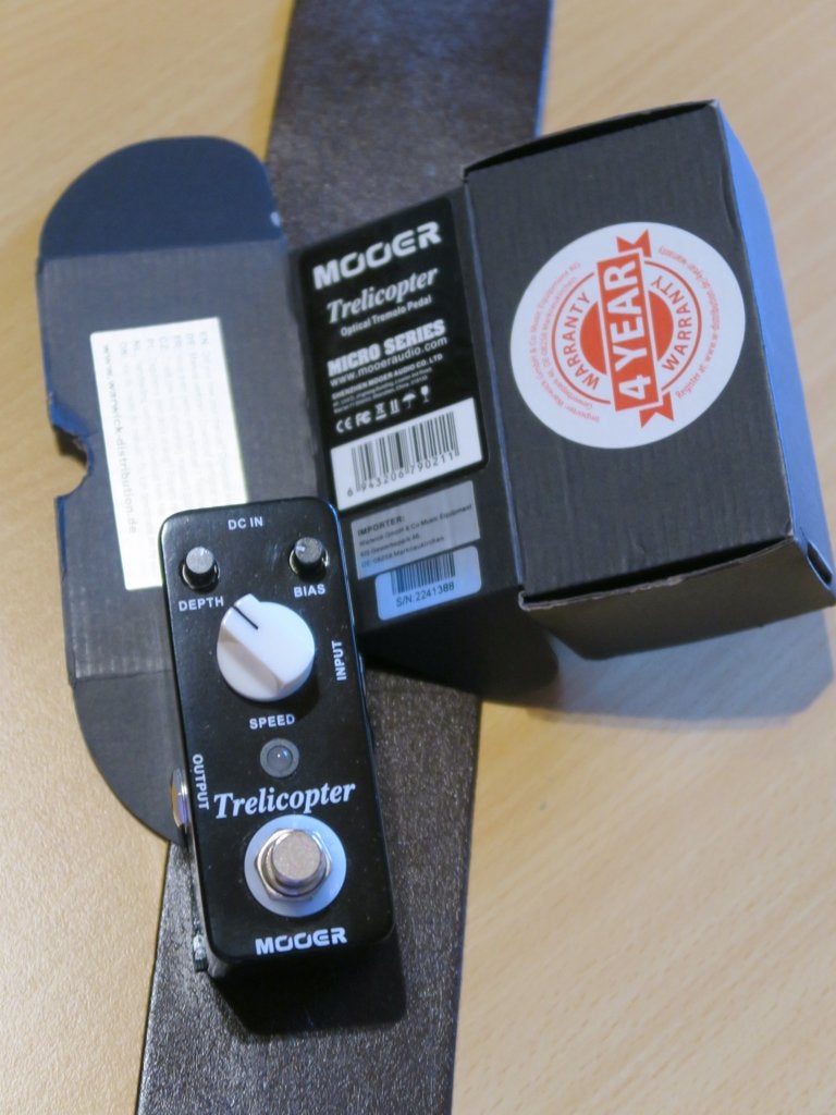 Mooer Trelicopter Tremolo, Muziek en Instrumenten, Ophalen of Verzenden, Gebruikt, Overige typen