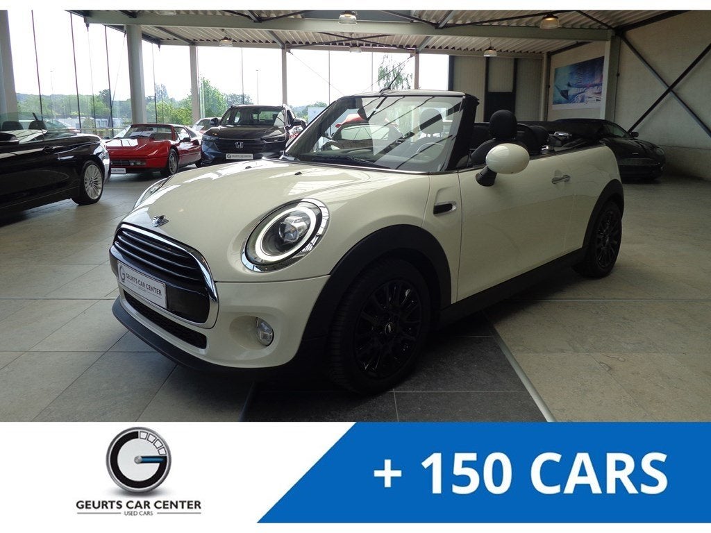 MINI Cooper Cabrio 1.5i 136pk Automaat !, 100 kW, https://public.car-pass.be/vhr/86b6e0fb-ce39-4e4f-9340-d50627aa8acb, Achat, Euro 6