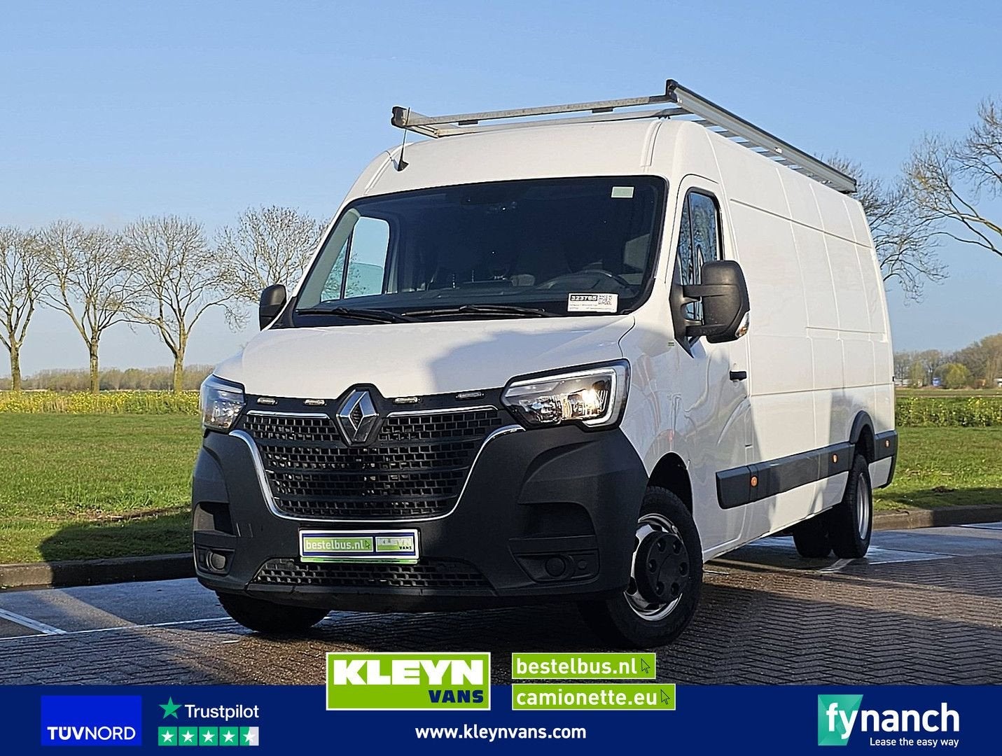 Renault MASTER T35 ac dubbellucht EURO6, Auto's, Parkeercamera, Renault, Wit, Bedrijf