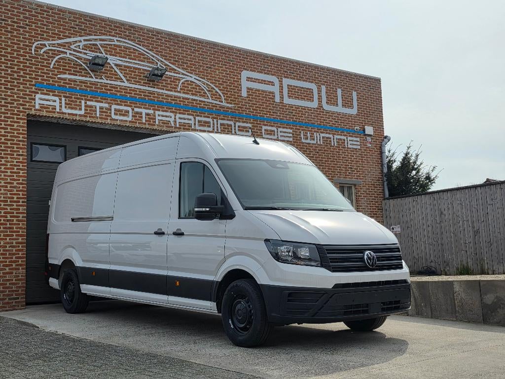 VW Crafter L4H3 - NIEUW 0KM 2026 - RWD - Trekhaak 3.500 KG, Auto's, Automaat, Wit, Diesel, 5 deurs