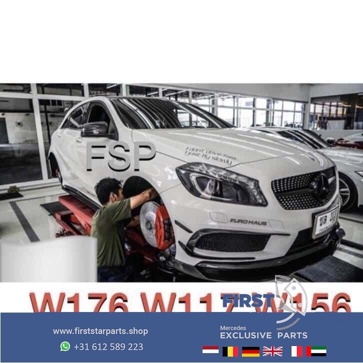A45 AMG Remklauwen Set Mercedes W176 A W117 CLA / GLA 45 rem, Auto-onderdelen, Gebruikt, -, -, Ophalen of Verzenden