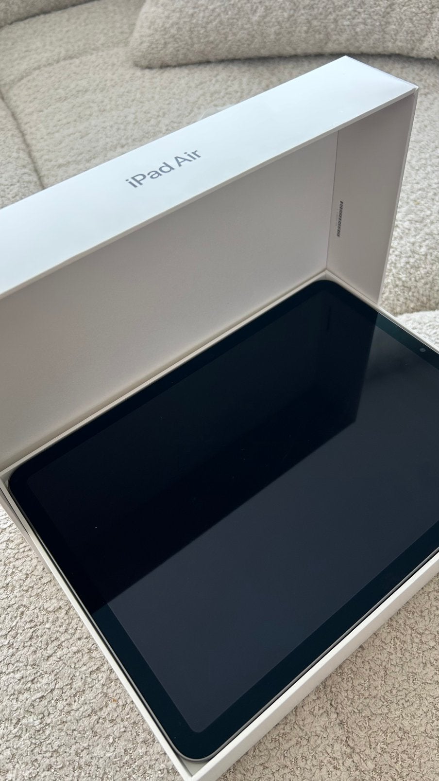 iPad Air - 2022, Informatique & Logiciels, Apple iPad Tablettes, Comme neuf, Apple iPad Air, Wi-Fi, 10 pouces, 64 GB, Gris, Enlèvement