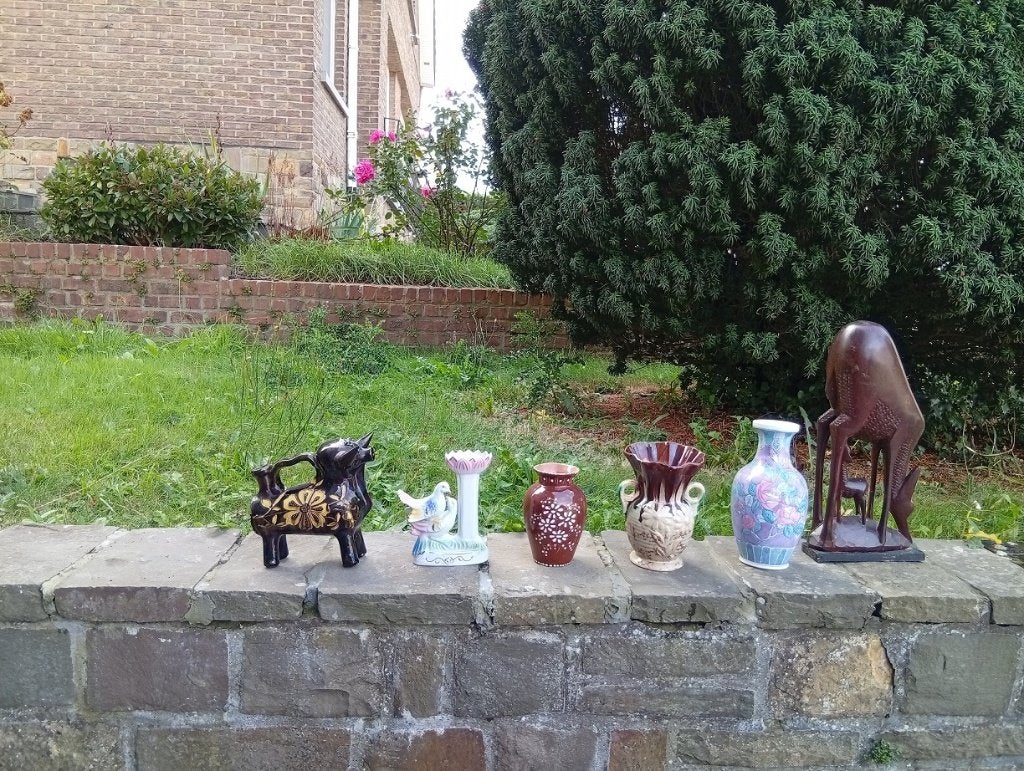 Vases , biblots, acssiètte déco à vendre 10€/pièce, Enlèvement