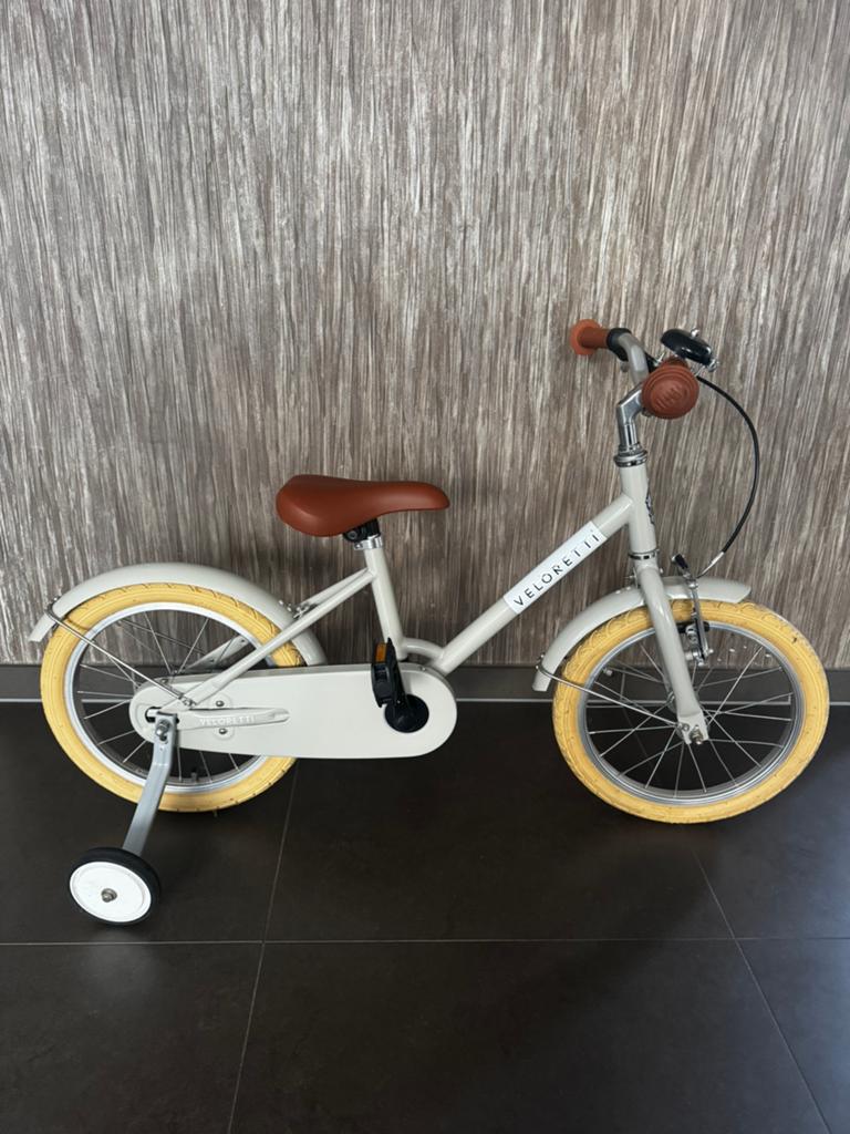 Veloretti kinderfiets Maxi Pebble grey als nieuw, Ophalen, Zo goed als nieuw