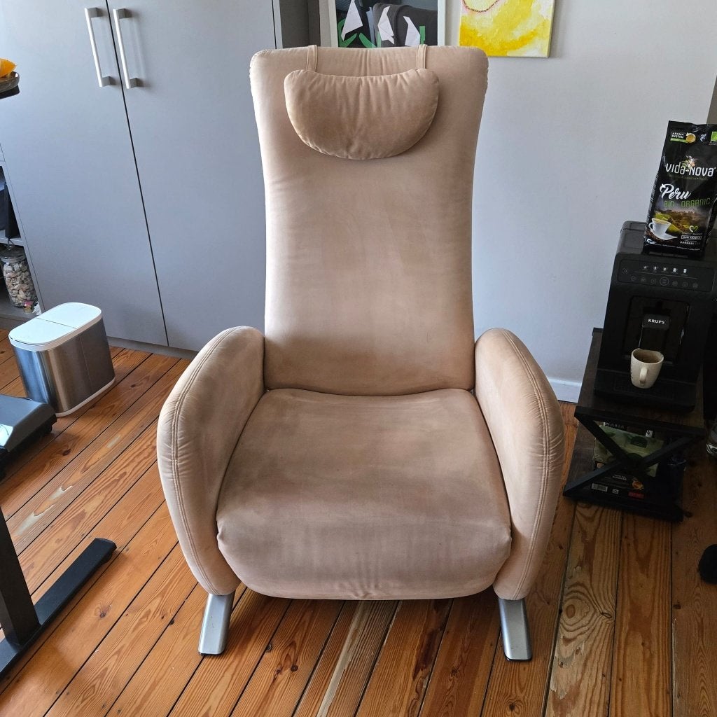Fauteuil design italien, ajustable et confortable, Maison & Meubles, Canapés | Salons, Utilisé, Banc droit, Une personne, Moins de 150 cm