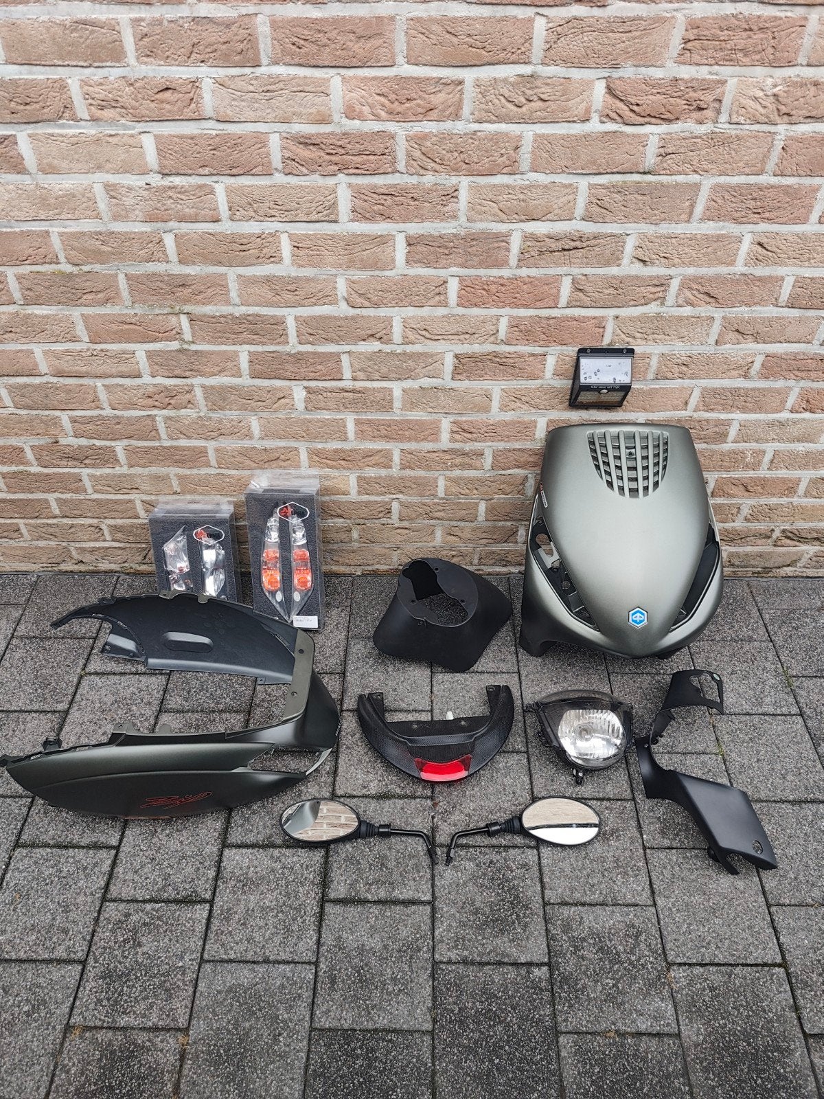 Originele Zip kappen, Ophalen