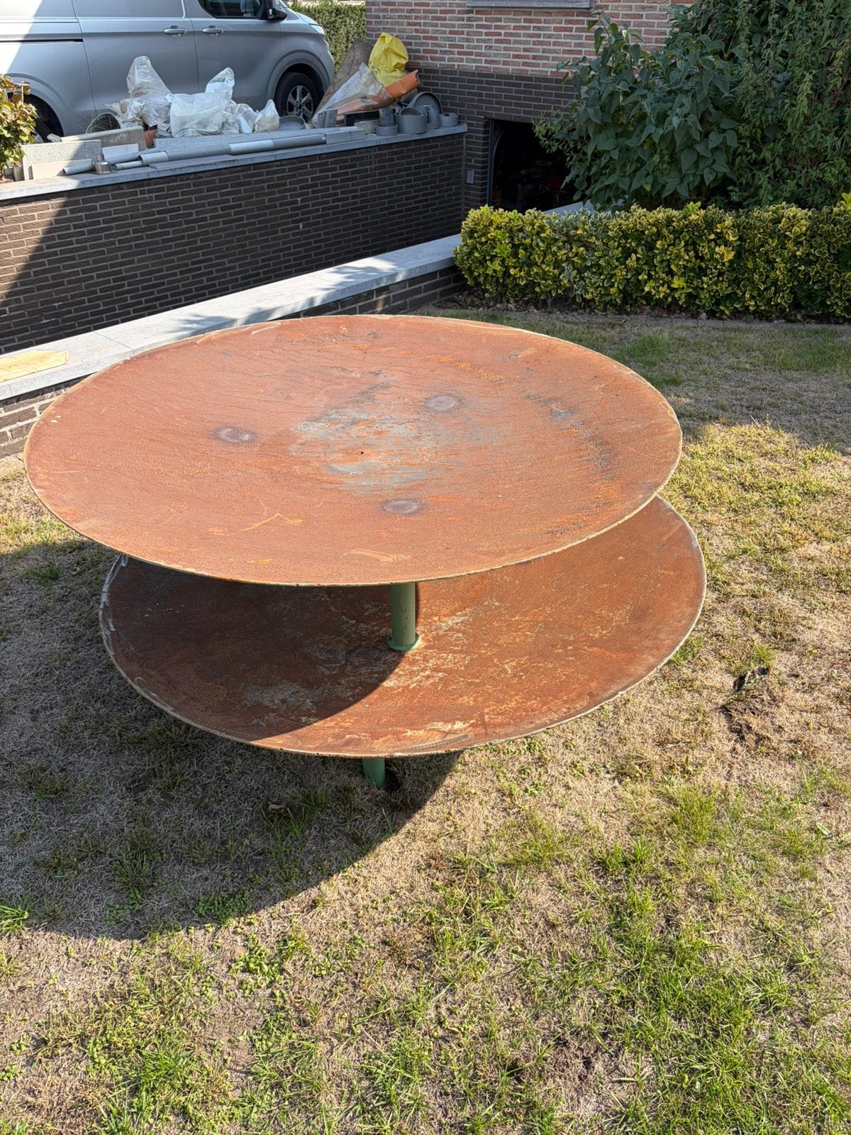 Vuurschaal, Tuin en Terras, Ophalen, Zo goed als nieuw