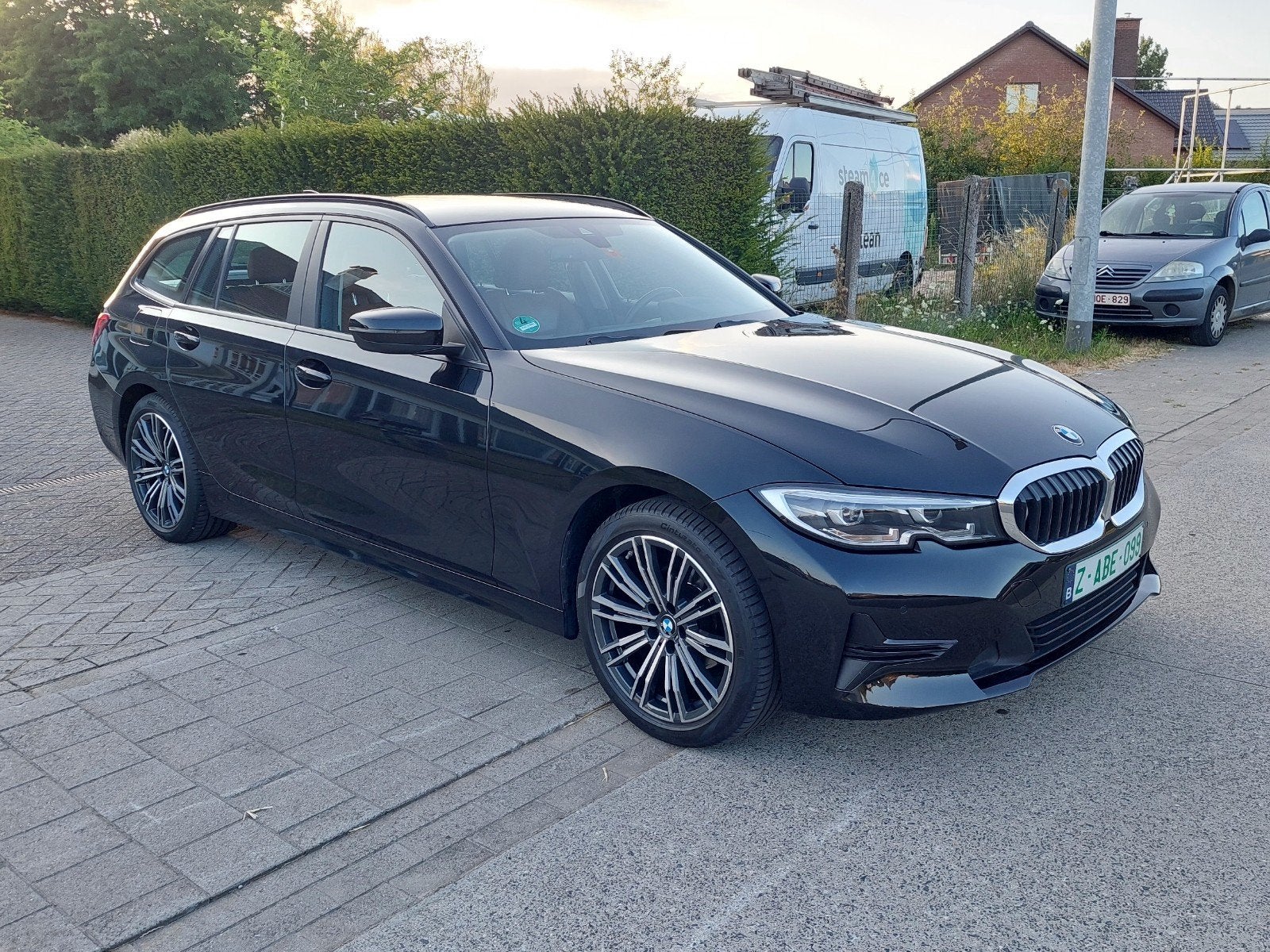 BMW 318Da *2020 *118 000km *GARANTIE, Auto's, 1995 cc, Euro 6, 4 cilinders, Zwart