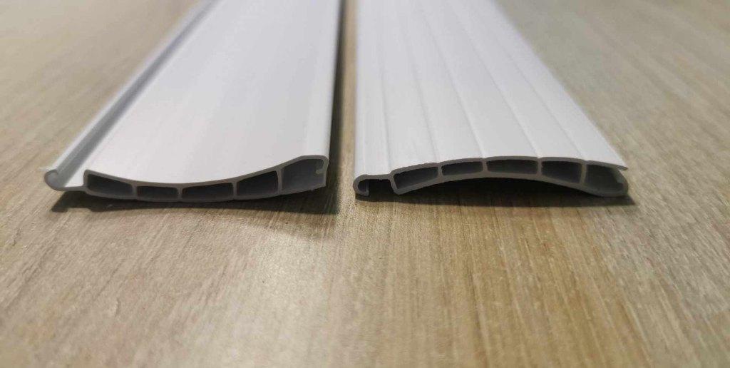 Lames de volet en PVC 85 cm, Enlèvement ou Envoi, Neuf, Blanc, Moins de 100 cm