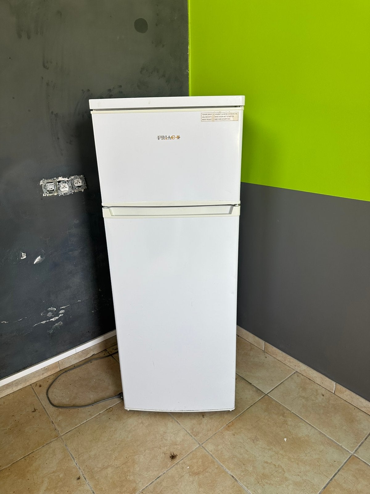 Frigo Friac, Ophalen, Gebruikt, 200 liter of meer, Energieklasse A of zuiniger