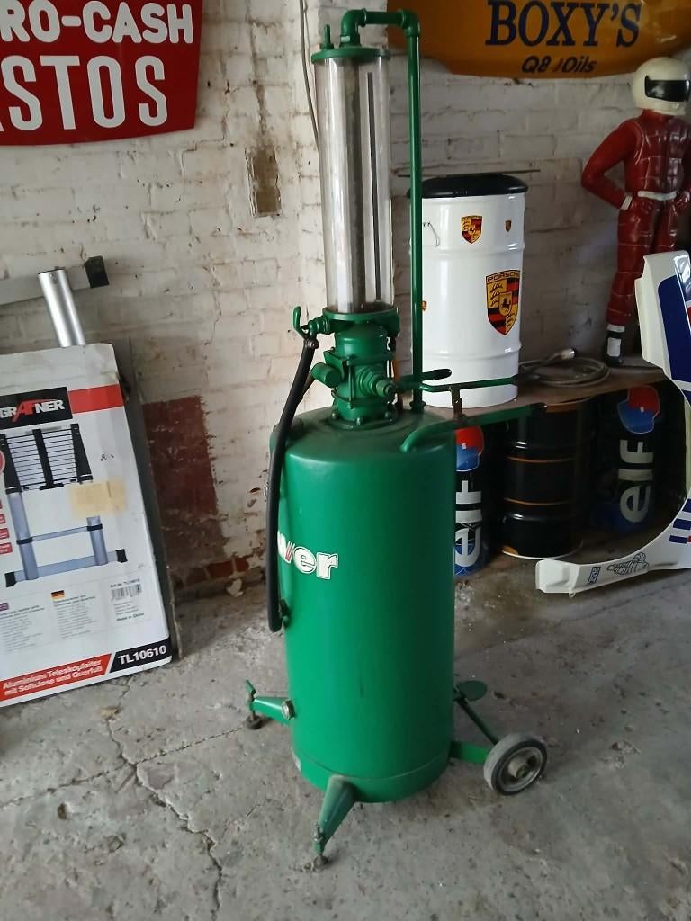 2 takt benzinepomp, Ophalen, Gebruikt