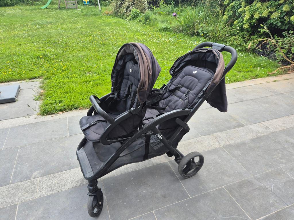Joie evalite duo kinderbuggy, Ophalen, Gebruikt, Verstelbare rugleuning