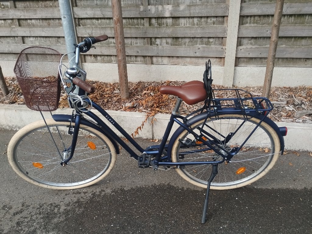 decathlon fiets dames, Vitesses, Frein sur jante, Elops ( Decathlon ), Enlèvement